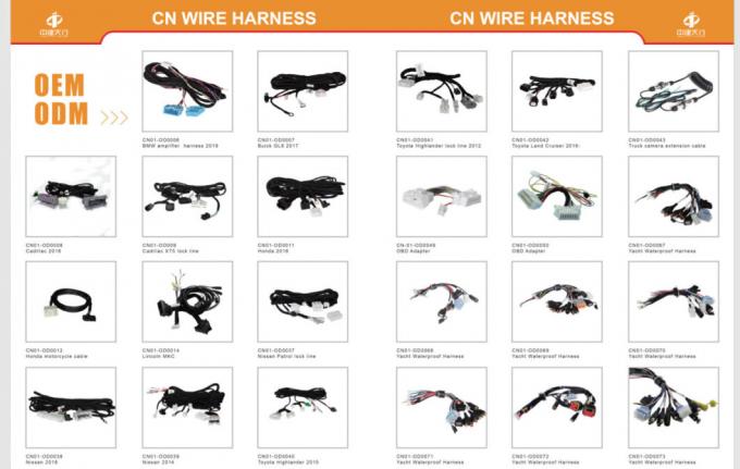 Automóvel 16 pin Stereo Harness Eletrônico Para Audi BMW Ford Vemo 0