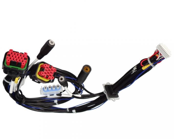 Extensor de carga pesada embarcação arnês de arame personalizado com multi conector 3