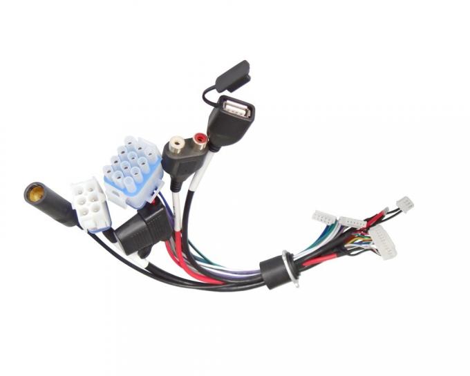 Montagem de cabos de carro comprimento 150 mm entretenimento OEM certificado FCC 1