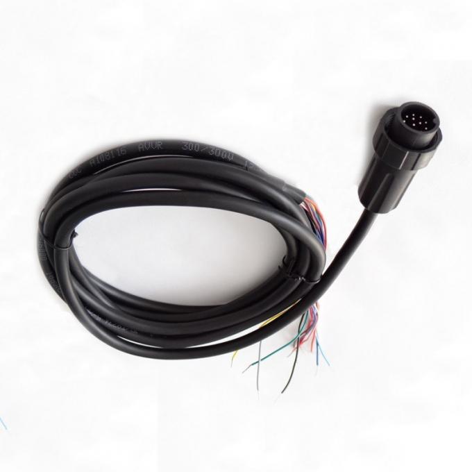 Arnês de fiação elétrica de PVC de 8 pines 2