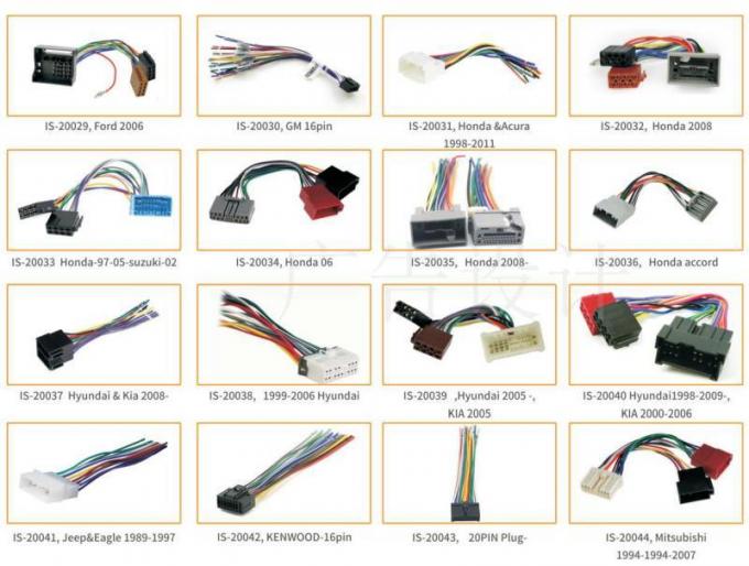 Cablagens elétricas do OEM 4