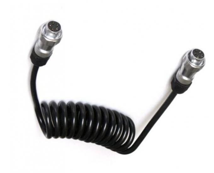 Cable USB em espiral de moagem de moagem 1
