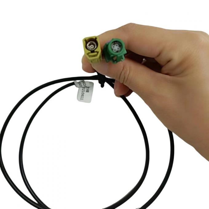 4 pin HSD LVDS Cable Car Audio USB Extensão Automóvel Cablagem Harness Para Trum 1