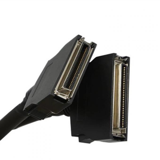 Conjunto de arnês de fio personalizado D SUB Cable Shielded Copper Wire SCSI Cable 2
