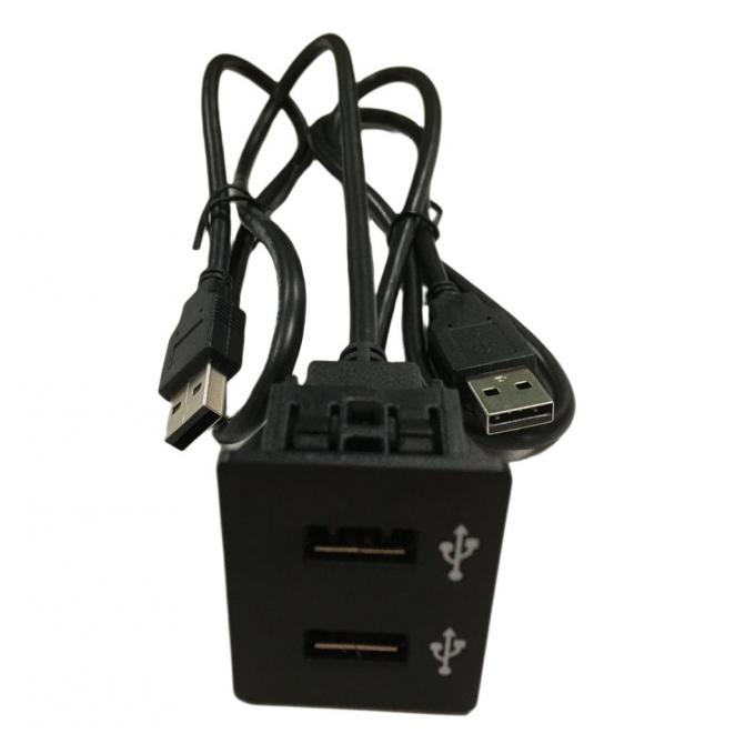 Carro USB Carregador Cable Arneses de fio personalizado para Mitsubishi Dash Mount 3