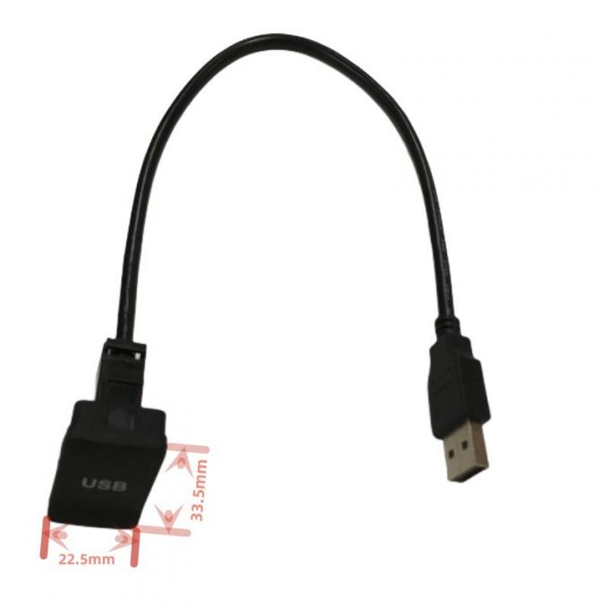 Car Dash Cable Wire Harnesses Single Dual Car Charger Socket USB 2