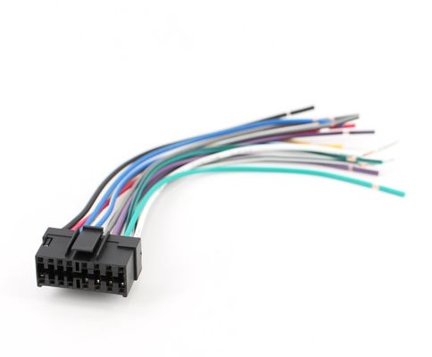 Adaptador de arnês de fio ISO Adaptador de arnês de fio de carro personalizado Auto estéreo