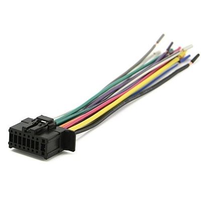 Acessórios de automóveis de fornecimento de fábrica 16 pin Cable ISO cabos de arnês para pioneiro