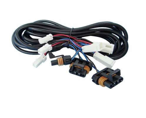 4 núcleos caminhão cablagem arnês PVC isolamento PU poliuretano chapéu cabo espiral