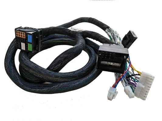 7 pin adaptador cablagem arnês cabo de mola 2,5m caravana personalizado