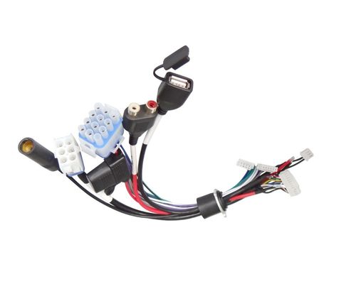 Extensor de carga pesada embarcação arnês de arame personalizado com multi conector