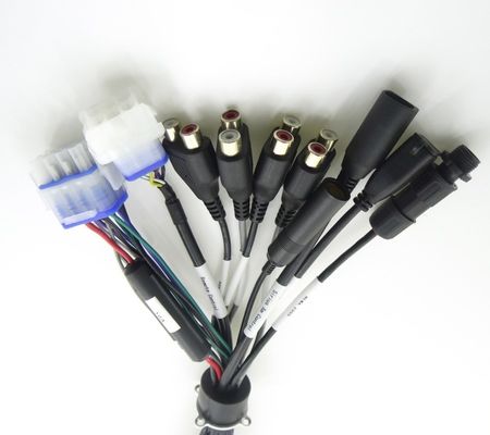 Comprimento 150 mm Arnês de fiação elétrica 12 pin para eletrodomésticos