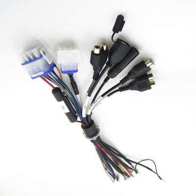 CE Cable Elétrico Assembléia Custom Marinha Grau Arnês de fio preto