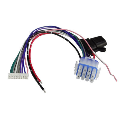 Plug personalizado 12 pin Stereo Harness Nova energia Pigtail à prova d'água