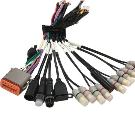 VDE Bicicleta Motocicleta Cablagem Elétrica Arnês De Cabos De Cobre Kit de Cablagem Automática