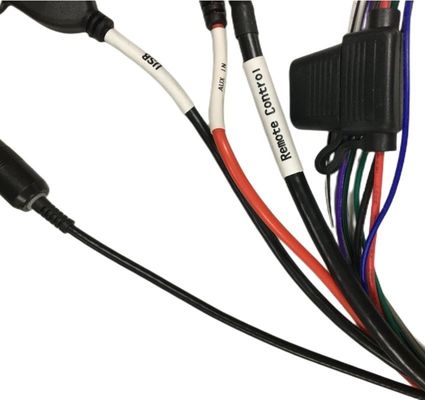Controle remoto Stereo Automático Conexão Plug Customize Harness Barco de Marinha