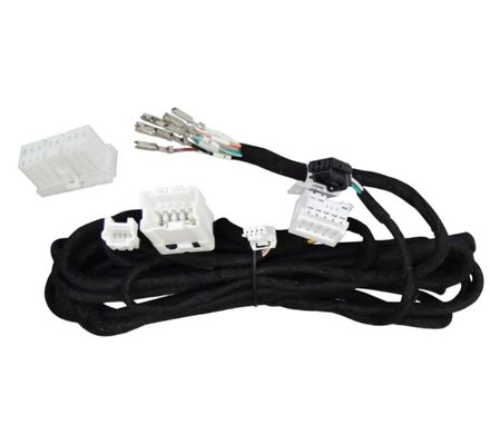 Fabricação profissional de arneses de fiação Cabos OBD-Y personalizados 2 de macho para fêmea