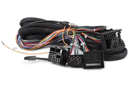 Fabricação profissional de arneses de fiação Cabos OBD-Y personalizados 2 de macho para fêmea