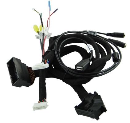 Customize Armadilha de fio Cable High End Power Harness Substituição câmera inversa Armadilha de fio Front View Conectar