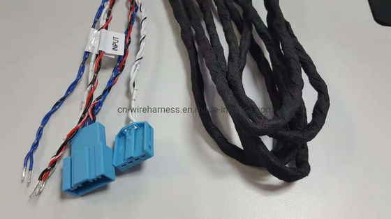 Sistemas de áudio de automóveis Assemblagem de cabo de arnês de arame para conector BMW 4P