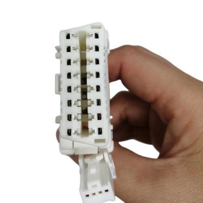 OEM fio eletrônico 1 a 2 extensão cabo OBD fácil de ligar extensão automóvel um dividir dois cabos OBD