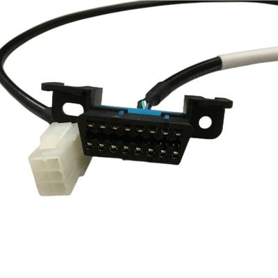 Fornecedor de solução de conexão de fiação Personalizar Adaptador de scanner OBD OBD 2 cabo de extensão