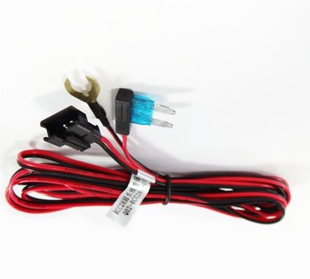 RoHS Cable de energia automotriz fio direto 300V com fusível caixa de fusível de cabo de energia personalizado