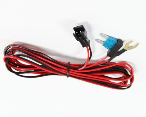 RoHS Cable de energia automotriz fio direto 300V com fusível caixa de fusível de cabo de energia personalizado
