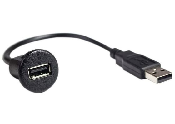 Voltagem 24V Adaptador USB Dash Mount para veículo, bicicleta, motocicleta