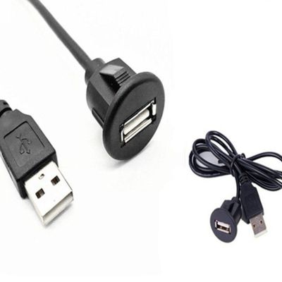 Voltagem 24V Adaptador USB Dash Mount para veículo, bicicleta, motocicleta