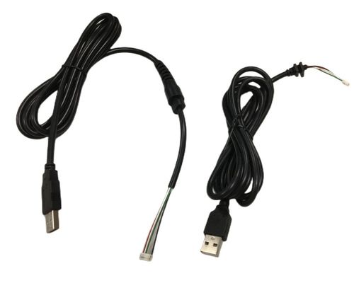 Armadilhas de fio de cabo redondo 2.54mm 4 pines para DB9 Fêmea RS232 para HMI