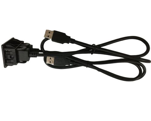 Carro USB Carregador Cable Arneses de fio personalizado para Mitsubishi Dash Mount
