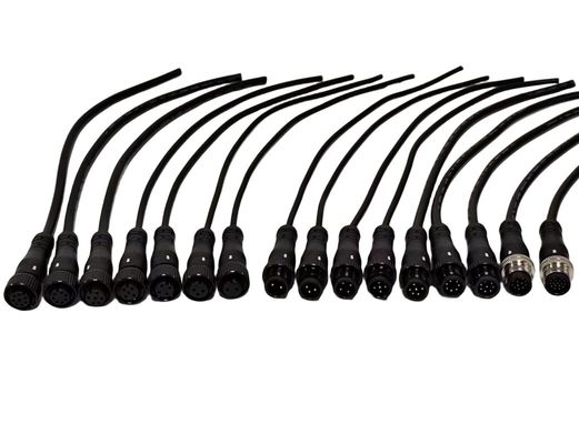 Cable M12 para equipamento LED / dispositivo médico OEM