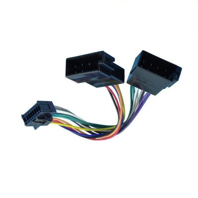 Adaptador de arnês de fio ISO Adaptador de arnês de fio de carro personalizado Auto estéreo