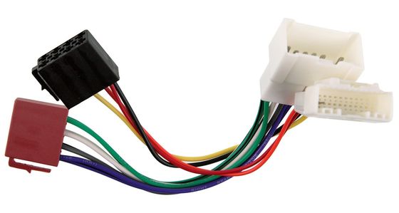 Adaptador de arnês de fio ISO Adaptador de arnês de fio de carro personalizado Auto estéreo