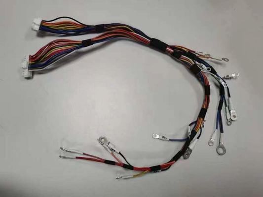 Arnês de fio personalizado certificado UL branco preto com faixa de temperatura 22AWG -20oC-85oC 300V